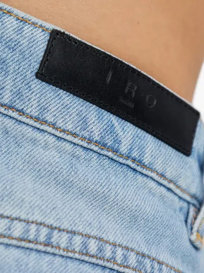 Iro Ulysse Cotton Jeans In Blue