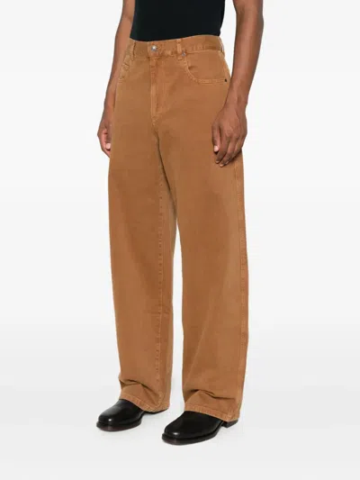 Isabel Marant Straight-leg Casual Pants In Brown