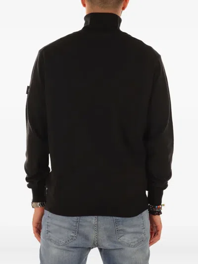 Peuterey Turtleneck Sweater In Black