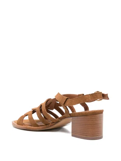 King Tartufoli 60mm Suede Block-heel Sandals