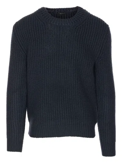 Tom Ford Alpaca Blend Is Crew Neck Sweater Clothing In Blue