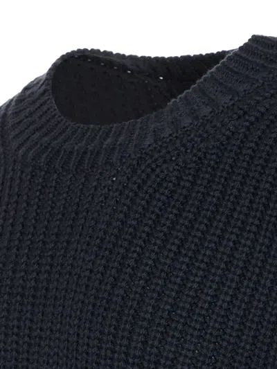 Tom Ford Alpaca Blend Is Crew Neck Sweater Clothing In Blue