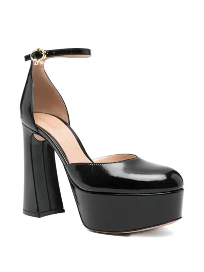Gianvito Rossi 120mm Platform Ankle-strap Heeled Pumps