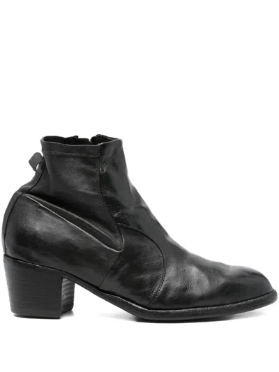 King Tartufoli 60mm Zip-detail Leather Boots