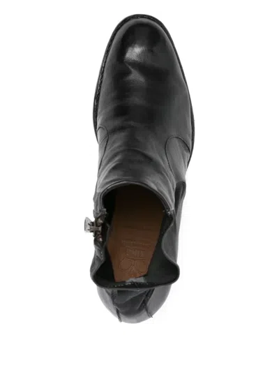 King Tartufoli 60mm Zip-detail Leather Boots