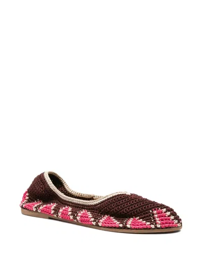 Slo_hand_made Crochet Ballet Flats