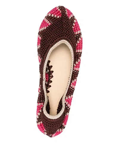 Slo_hand_made Crochet Ballet Flats