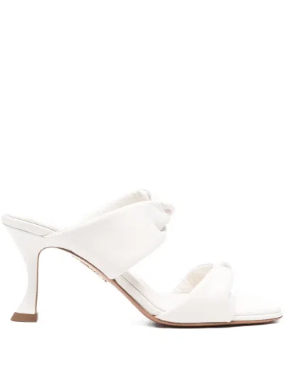Aquazzura Twist Sandal 85mm Knotted Double-strap Heeled Sandals
