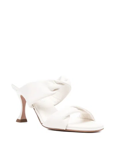 Aquazzura Twist Sandal 85mm Knotted Double-strap Heeled Sandals