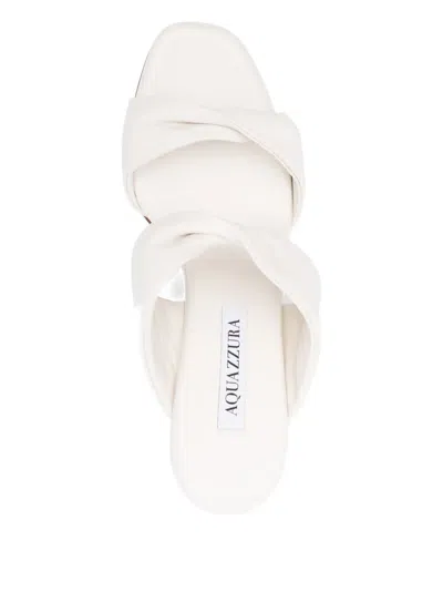 Aquazzura Twist Sandal 85mm Knotted Double-strap Heeled Sandals