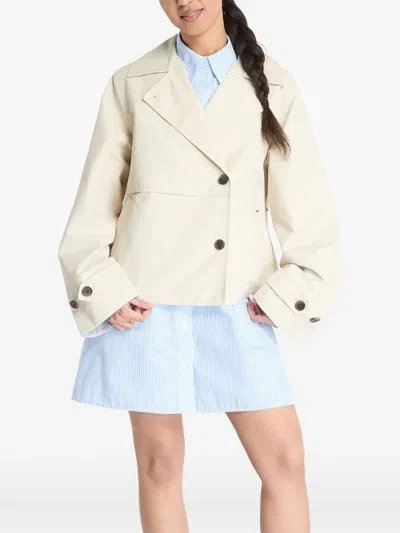 Tommy Hilfiger Buttoned Jacket In White