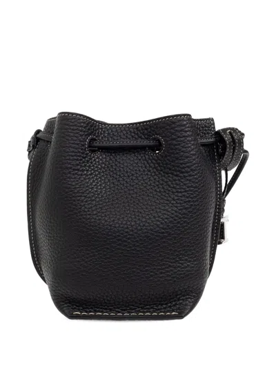 Tod's Drawstring Leather Bucket Bag