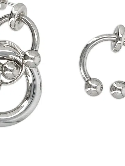 Justine Clenquet Dolly Earrings In Metallic
