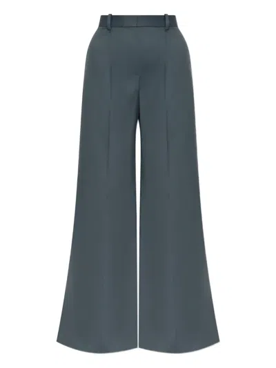 Iro Pleated Side-pocket Trousers In Blue