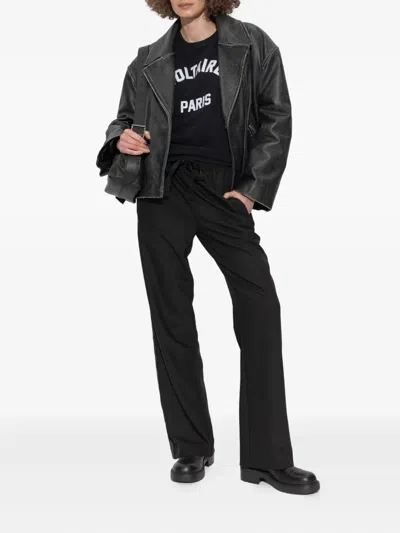 Zadig & Voltaire Drawstring Side-stripe Trousers