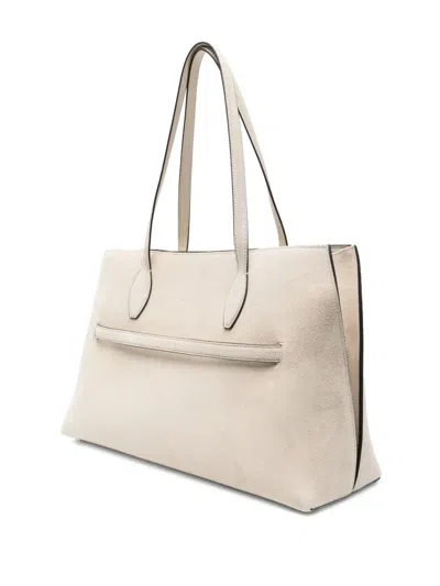 Totême Large Lounge Suede Tote Bag