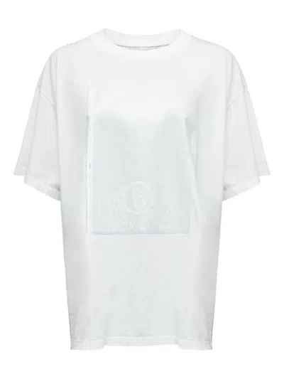 Mm6 Maison Margiela T-shirt Clothing In White