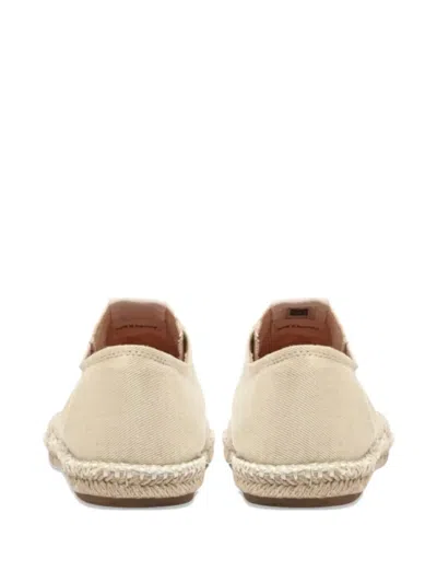 Autry Canvas Espadrille Sneakers Featuring Jute Sole In Neutral