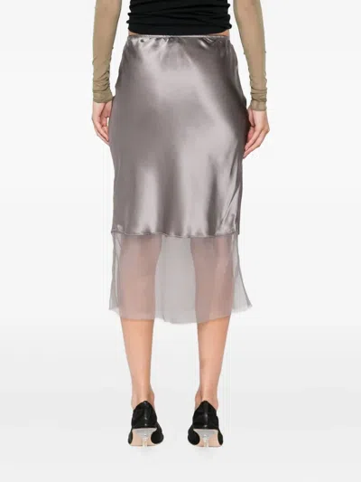 The Garment Skirt Catania In Gray