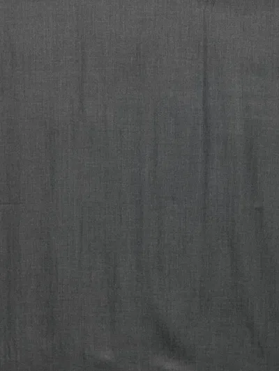 Tom Ford Fringed Scarf In Black