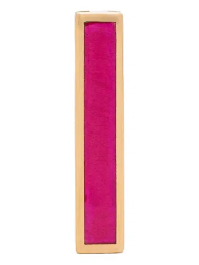 Auragraph 18k Yellow Gold Mini Mood Ruby Necklace