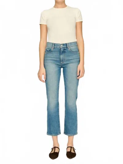 Dl1961 - Women's Patti High Rise Straight Jean In Hollow Creek
