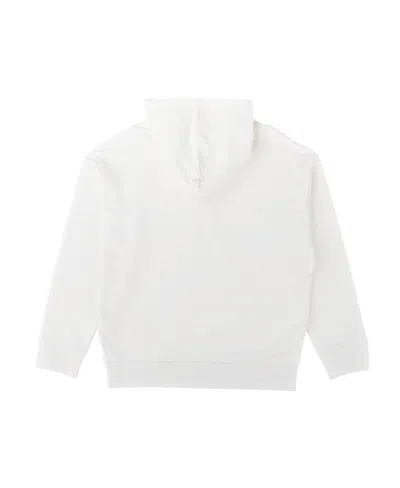 Emporio Armani Hooded Design Sweater In White
