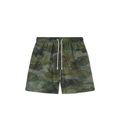 Palm Angels Camouflage Printed Swimming Trunks