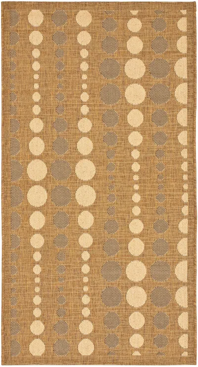 Safavieh Courtyard Rug In Brown