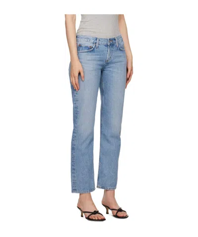 Agolde Amber Jeans In Blue