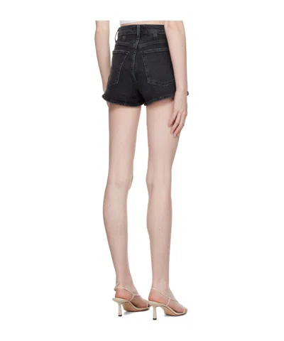 Agolde Denim Shorts With Belt Loops