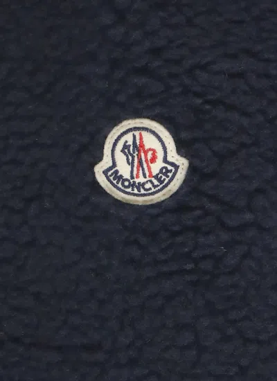 Moncler Boucle Seatshirt In Blue