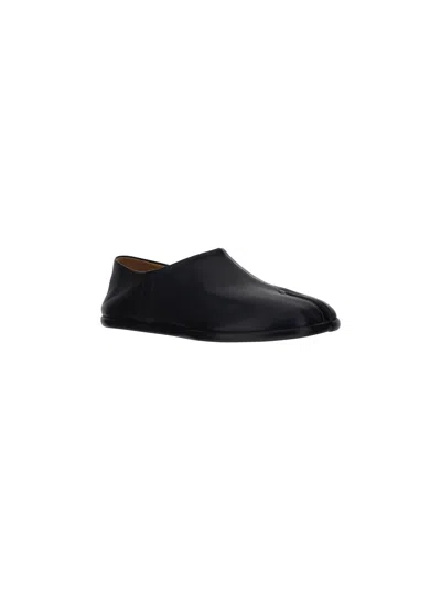 Maison Margiela Tabi Mules In Black