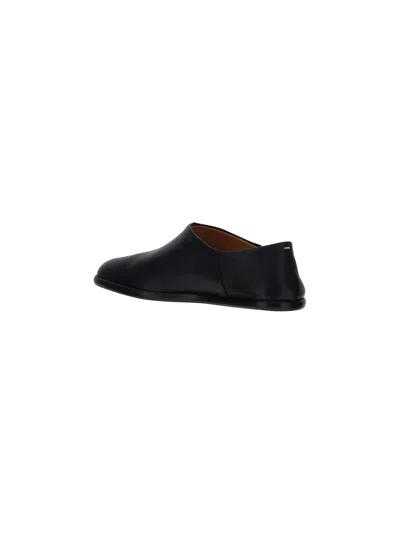 Maison Margiela Tabi Mules In Black