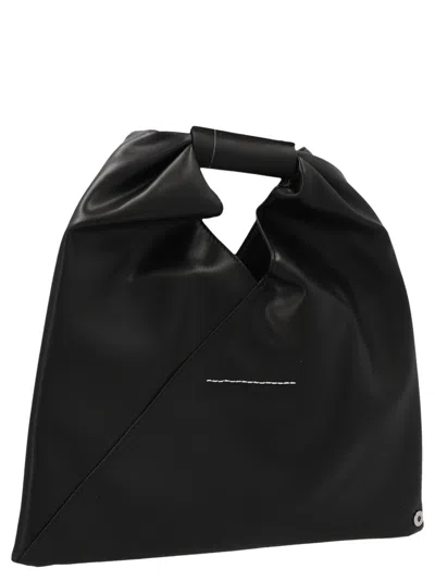 Mm6 Maison Margiela Japanese Mini Handbag In Black
