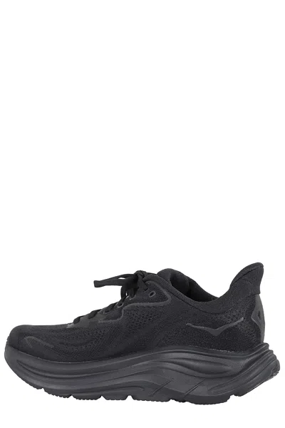 Hoka W Clifton 10 Sneakers In Black