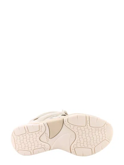 Isabel Marant Women Balskee Suede Sneakers With 90mm Heel In White