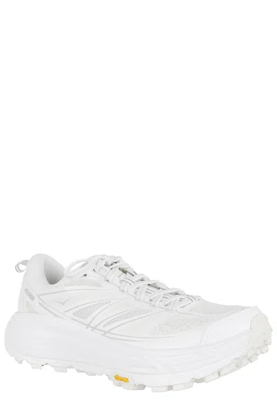 Hoka Mafate Speed 2 Sneakers In White Fabric
