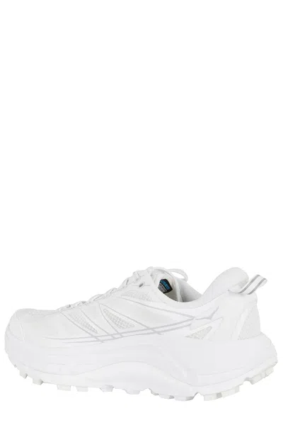 Hoka Mafate Speed 2 Sneakers In White Fabric