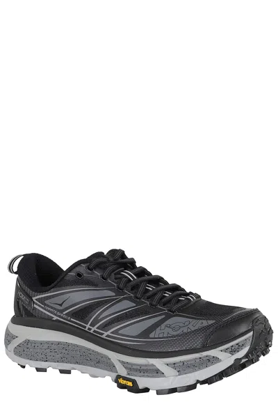 Hoka Mafate Speed 2 Black/grey Trainer In Black