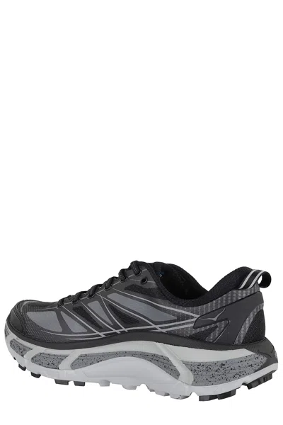 Hoka Mafate Speed 2 Black/grey Trainer In Black