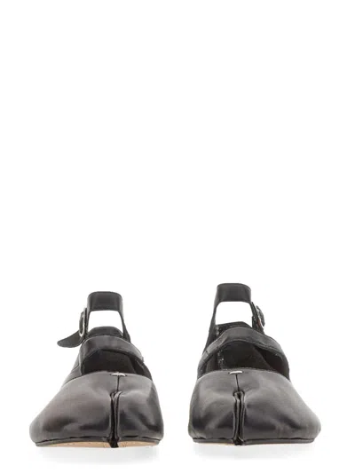 Maison Margiela Tabi Leather Ballerina Shoes