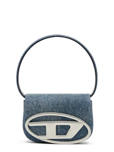 Diesel Women 1dr Denim Shoulder Bag