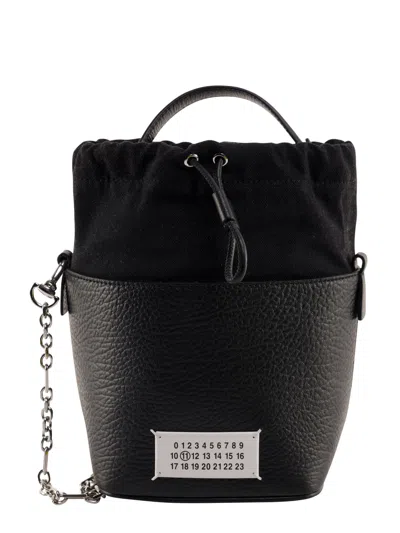 Maison Margiela 5ac Drawstring Small Bucket Bag