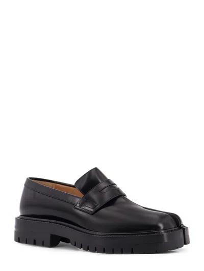 Maison Margiela Tabi Loafers In Black