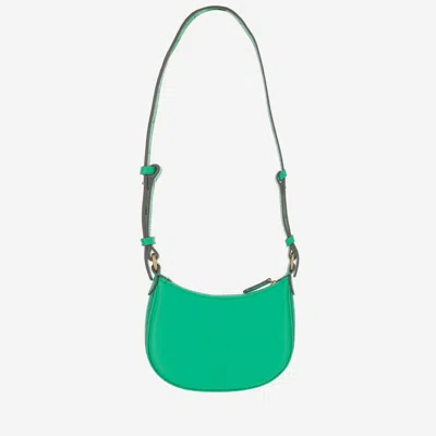 Pinko Baby Half Moon Leather Shoulder Bag