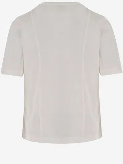 Pinko Logo-detail Short-sleeved T-shirt In White