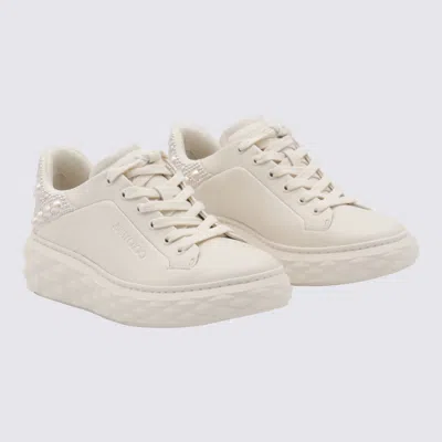 Jimmy Choo Diamond Maxi Sneakers In Neutral