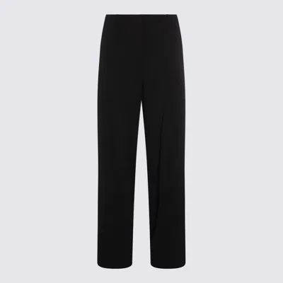 Jean Paul Gaultier Everyday Trousers With Belt Loops And Pockets In Black
