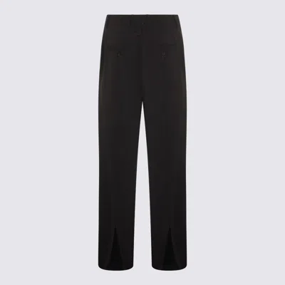 Jean Paul Gaultier Everyday Trousers With Belt Loops And Pockets In Black